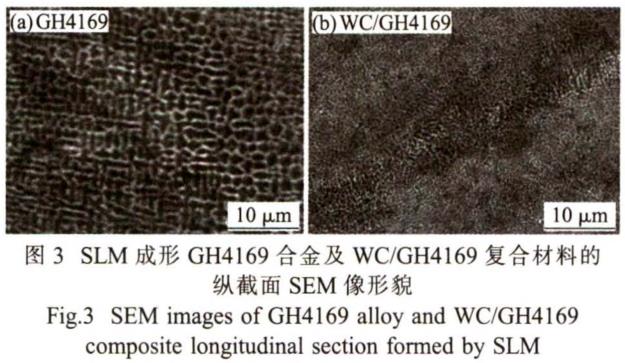 選區(qū)激光熔化成形WC/GH4169復(fù)合材料組織和性能的研究
